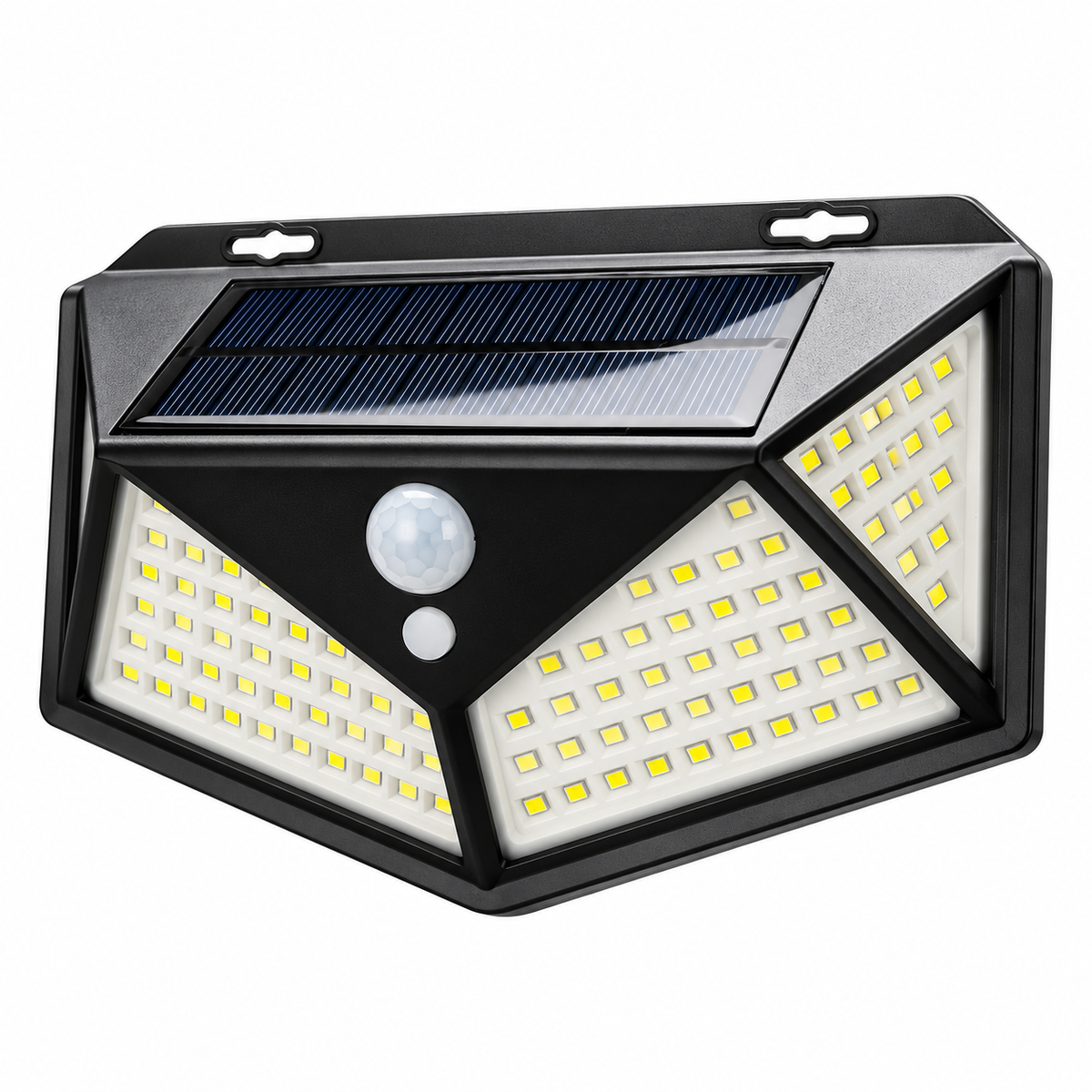 Solar Motion Sensor Outdoor Light – 100 LED Wireless Security Wall Lamp