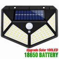 Solar Motion Sensor Outdoor Light – 100 LED Wireless Security Wall Lamp