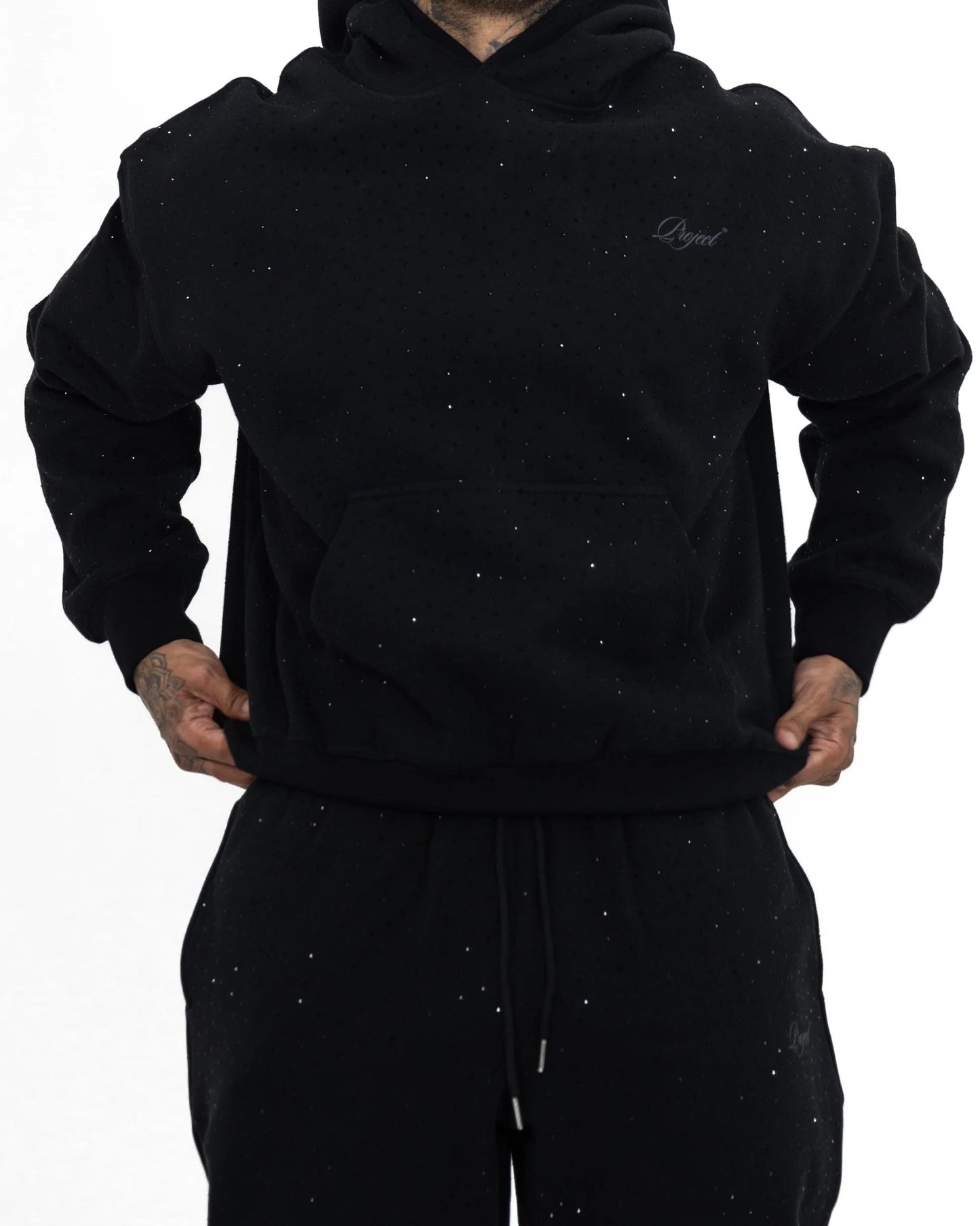 Viral Rhinestone Hoodie